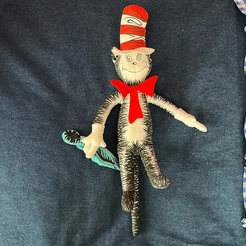 The Cat in The Hat stuffed toy